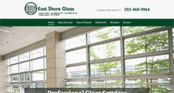Desktop Screenshot of eastshoreglass.com